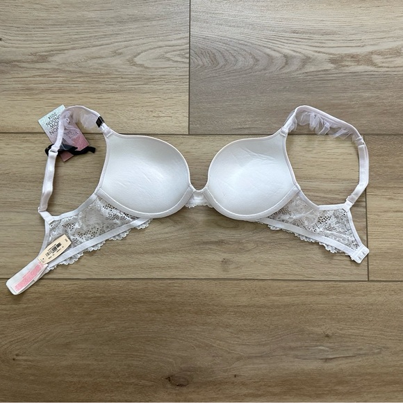 NWT Victoria Secret Fashion Show Dream Angel Rhinestone Set 32C S - Picture 3 of 8